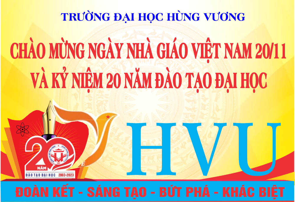 Chào mừng Ngày Nhà giáo Việt Nam 20/11 và 20 năm đào tạo đại học